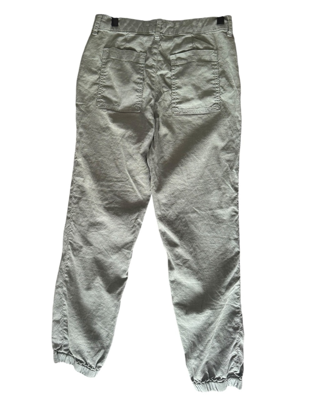 Frank & Eileen Jameson Jogger Pants Linen Sage Green 2 - Picture 6 of 7